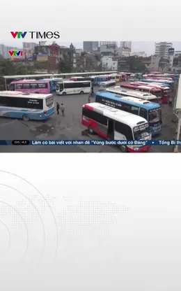 Bến xe đảm bảo phương tiện phục vụ dịp nghỉ Tết