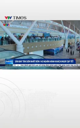 Sân bay Tân Sơn Nhất dự kiến đón khoảng 145.000 lượt khách/ngày dịp Tết