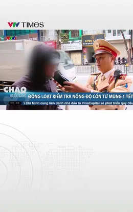 Uống rượu bia mà lái xe: Mùng 1 Tết cũng phạt