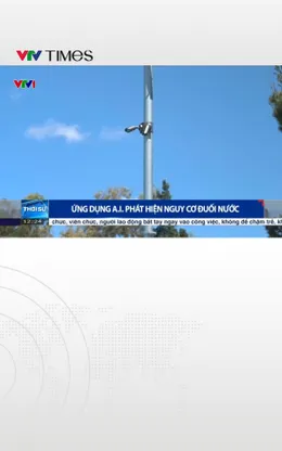 Ứng dụng A.I phát hiện nguy cơ đuối nước 