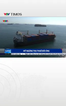 Mỹ ngừng thu thuế đối ứng 