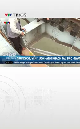 Tai nạn cầu Ghềnh khiến đường sắt gián đoạn, hơn 1.500 hành khách được chuyển tải bằng ôtô