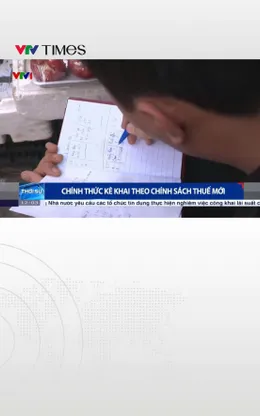 Chính thức kê khai theo chính sách thuế mới