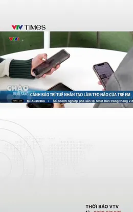 Cảnh báo trí tuệ nhân tạo làm teo não của trẻ em