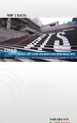 Seoul siết chặt an ninh cho đêm nhạc BTS