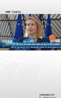 EU tìm cách lập hành lang hàng hải qua eo biển Hormuz