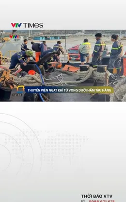 Khánh Hòa: Ngạt khí trong hầm tàu hàng khiến 3 người thiệt mạng