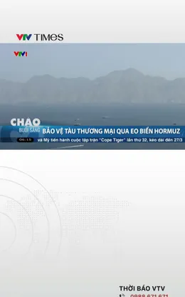 Bảo vệ tàu thương mại qua eo biển Hormuz