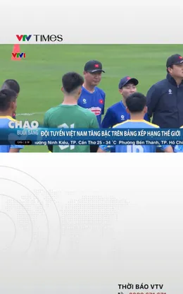 Đội tuyển Việt Nam tăng bậc trên bảng xếp hạng thế giới