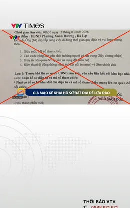 Giả mạo kê khai hồ sơ đất đai để lừa đảo