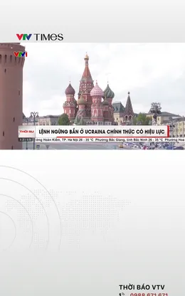 Nga - Ukraine bắt đầu ngừng bắn dịp Lễ Phục sinh