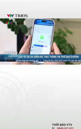 Quá tải tại các điểm xác thực thông tin thuê bao di động