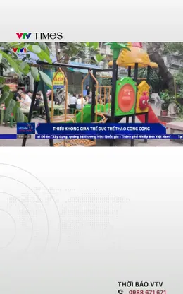 Thiếu không gian thể thao công cộng, sân chơi bị chiếm dụng