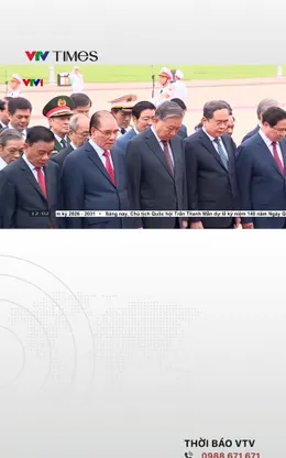 Lãnh đạo Đảng, Nhà nước viếng Chủ tịch Hồ Chí Minh 