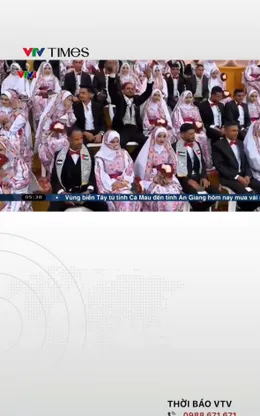 Đám cưới tập thể cho 50 cặp đôi tại Gaza