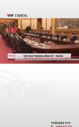 Tổng thống Donald Trump hội đàm với Chủ tịch Tập Cận Bình tại Bắc Kinh, Trung Quốc