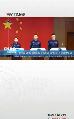 Trung Quốc công bố nhiệm vụ sứ mệnh Thần Châu-23