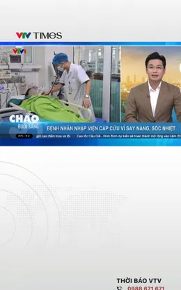 Bệnh nhân nhập viện cấp cứu vì say nắng, sốc nhiệt: 1 trường hợp suy đa tạng 
