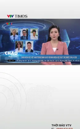 5 nhà khoa học Việt Nam trong danh sách 100 nhà khoa học xuất sắc nhất châu Á 2026