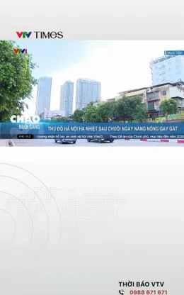 Thủ đô Hà Nội hạ nhiệt sau chuỗi ngày nắng nóng gay gắt