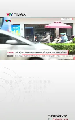 Mở rộng ứng dụng thu phí sử dụng tạm thời vỉa hè