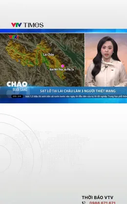 Sạt lở tại Lai Châu làm 3 người thiệt mạng
