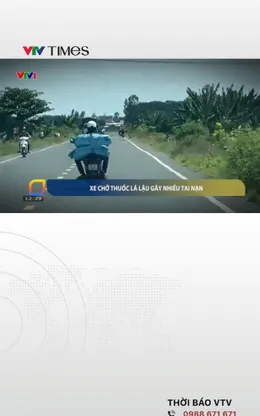 Xe chở thuốc lá lậu gây nhiều tai nạn