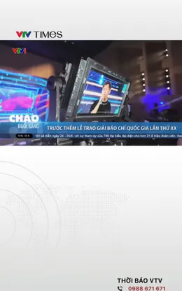 Trước thềm Lễ trao Giải Báo chí Quốc gia lần thứ XX