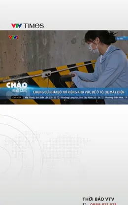 Chung cư phải bố trí riêng khu vực để ô tô, xe máy điện