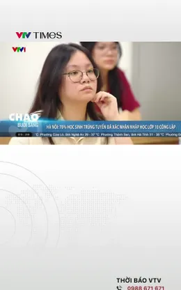 Hà Nội: 70% học sinh trúng tuyển đã xác nhận nhập học lớp 10 công lập