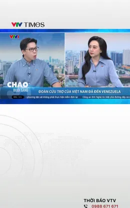 Đoàn cứu trợ của Việt Nam đã đến Venezuela