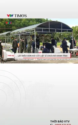 Lấy mẫu ADN hài cốt liệt sĩ chưa rõ danh tính