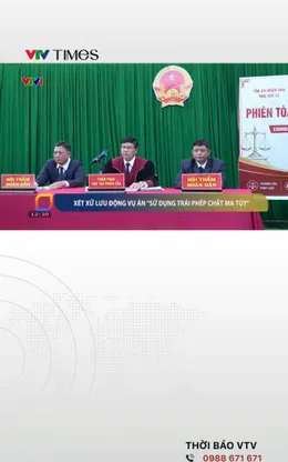 Xét xử lưu động vụ án "Sử dụng trái phép chất ma túy"