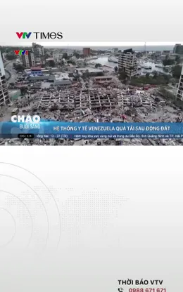 Hệ thống y tế Venezuela quá tải sau động đất