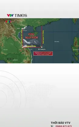 Dự báo ngày mai (4/7), bão số 1 sẽ vào Vịnh Bắc Bộ, các địa phương khẩn trương ứng phó