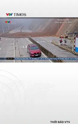 Mưa lũ làm hư hỏng nhiều tuyến đường tại Lào Cai