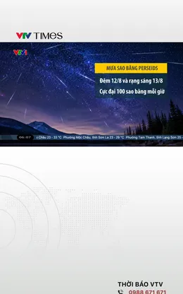 Sắp có mưa sao băng đẹp nhất năm