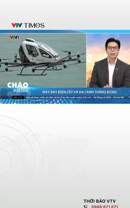 Máy bay điện cất và hạ cánh thẳng đứng 