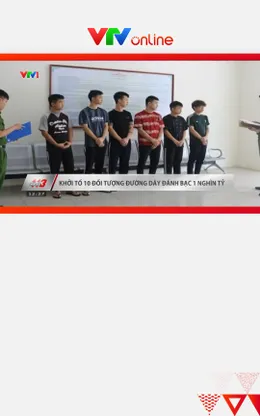 Khởi tố 10 đối tượng trong đường dây đánh bạc hơn 1.000 tỷ đồng