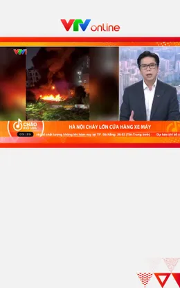 Hà Nội: Cháy lớn cửa hàng xe máy, nhiều phương tiện bị thiêu rụi