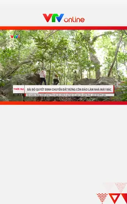 Bãi bỏ quyết định chuyển đất rừng Côn Đảo làm nhà máy rác