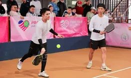 Các nghệ sĩ nổi tiếng tranh tài tại giải Hà Nội Artist Pickleball Challenge