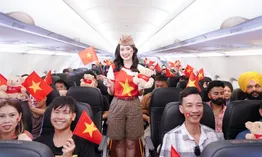 Vietjet ra mắt tàu bay đặc biệt mang hình ảnh biểu tượng kỷ niệm 50 năm Giải phóng miền Nam, Thống nhất đất nước (30/4/1975 – 30/4/2025)