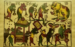 Tranh dân gian Đông Hồ: Hồn dân tộc sáng bừng trên giấy điệp