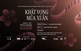 Hòa nhạc đặc biệt “Khát vọng mùa Xuân” chào mừng Đại hội Đảng XIV