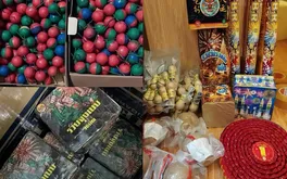 Bắt giữ đối tượng buôn bán trái phép gần 8kg pháo hoa nổ tại Hà Nội