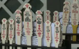 Đổ xăm hường - Nếp chơi tao nhã ngày Tết