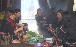 Vị Tết trong nếp nhà dài