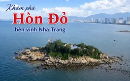 Khám phá Hòn Đỏ: Gành đá kỳ thú bên vịnh Nha Trang