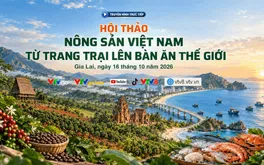 Live 13h30 (16/10) Chương trình: Hội thảo văn hóa Ẩm thực và Du lịch Gia Lai 2026